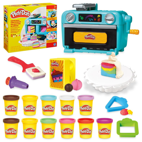 Play-Doh Super Slice kageovn legesæt