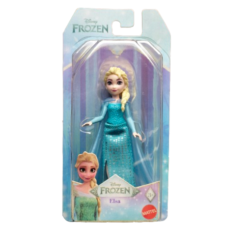 Disney Frozen Elsa dukke med blå kjole