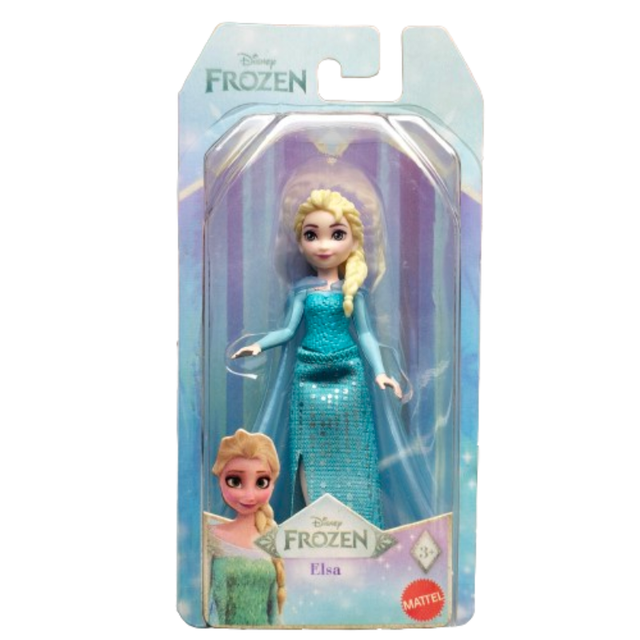 Disney Frozen Elsa dukke med blå kjole