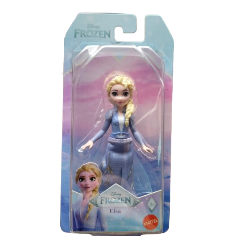 Disney Frozen Elsa dukke i lys blå kjole