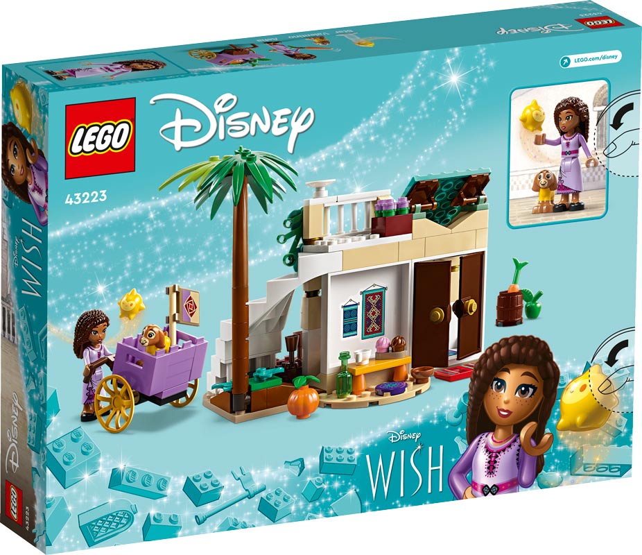 LEGO Disney 43223 - Asha i byen Rosas