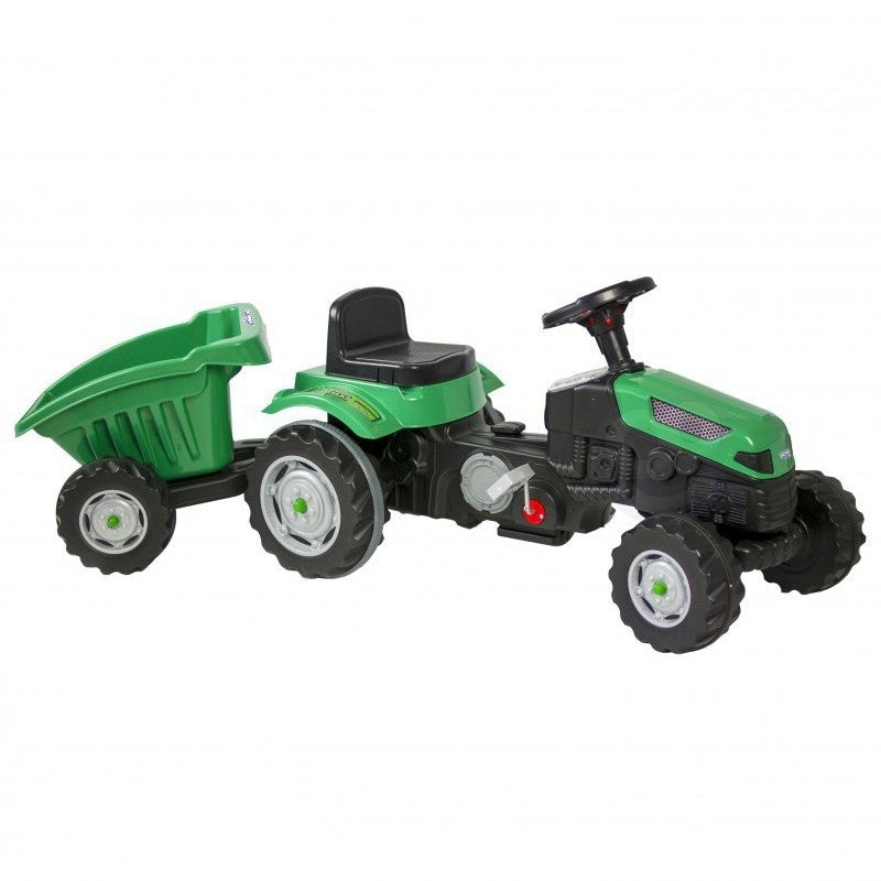 WOOPIE Pedaltraktor med Anhænger (fra 3 år)