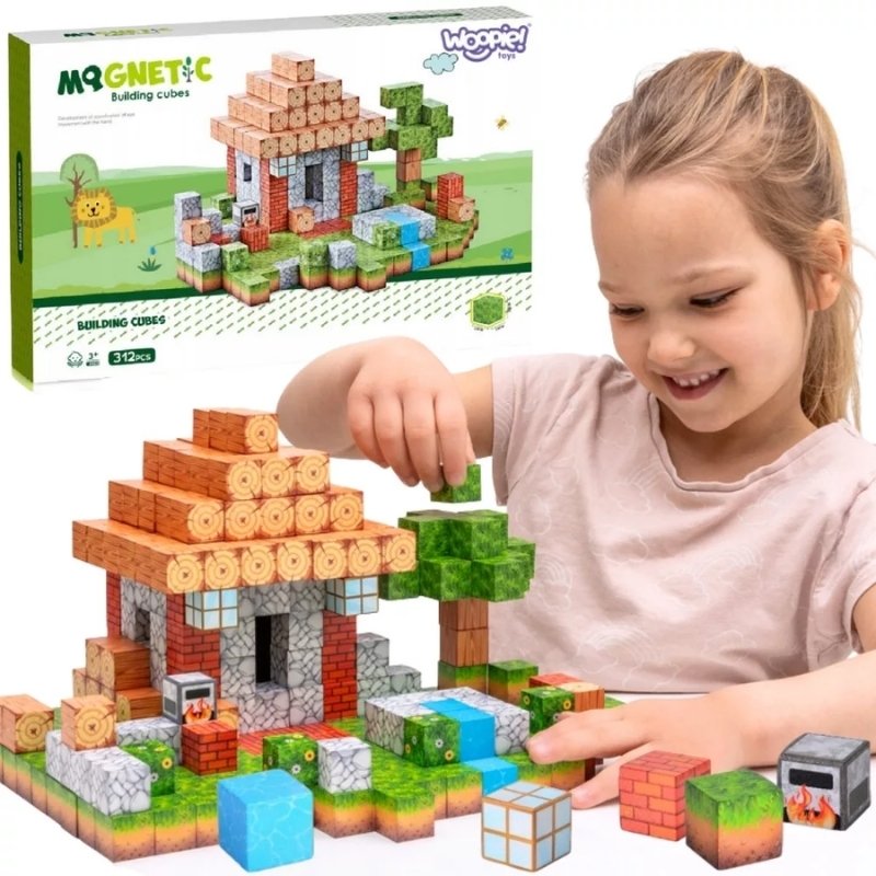WOOPIE Magnetisk Byggesæt m/ 108 dele