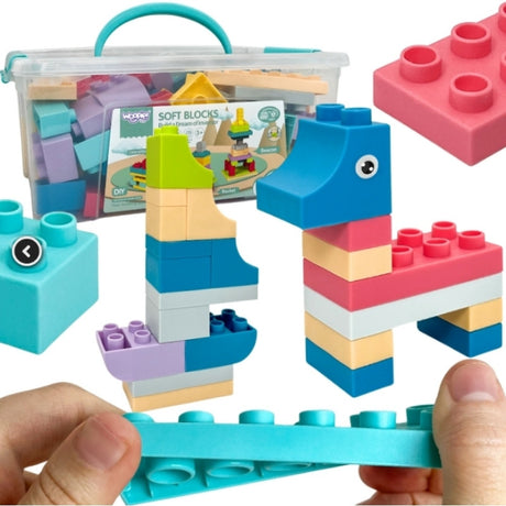 WOOPIE Soft Blocks Sæt – 99 dele i boks
