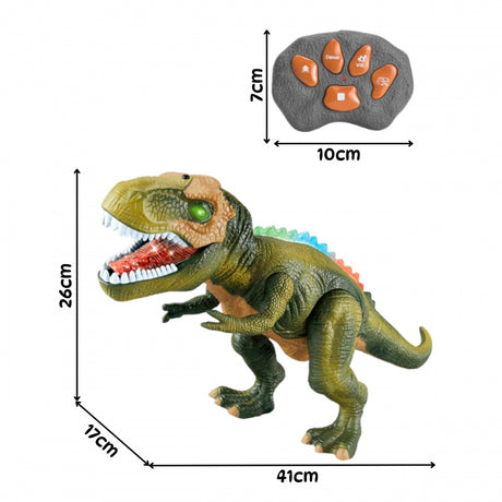 Woopie fjernstyret T-Rex med lys og lyd