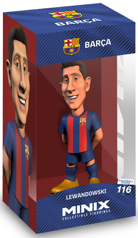 Minix Lewandowski fodbold figur