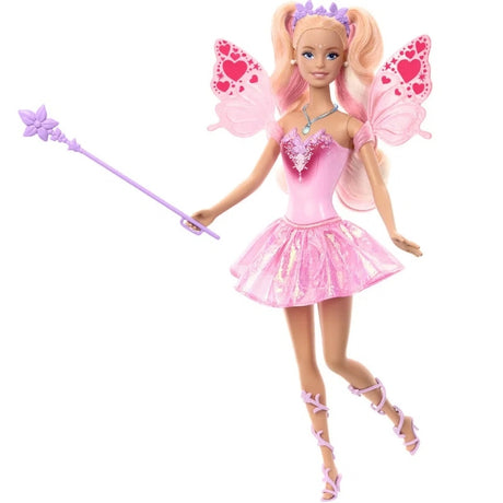 Barbie Color Change Fairy - Lyserød Barbie-fe