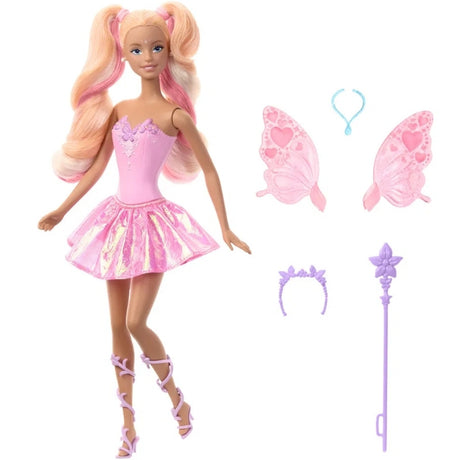 Barbie Color Change Fairy - Lyserød Barbie-fe