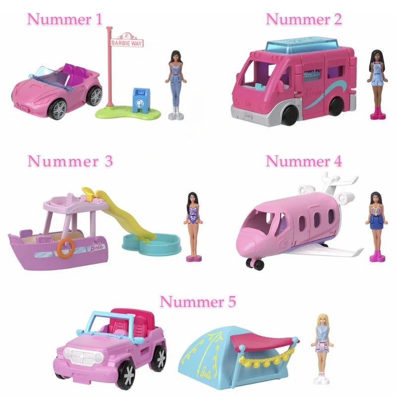 Barbie Mini BarbieLand - Mini Barbie + Køretøj