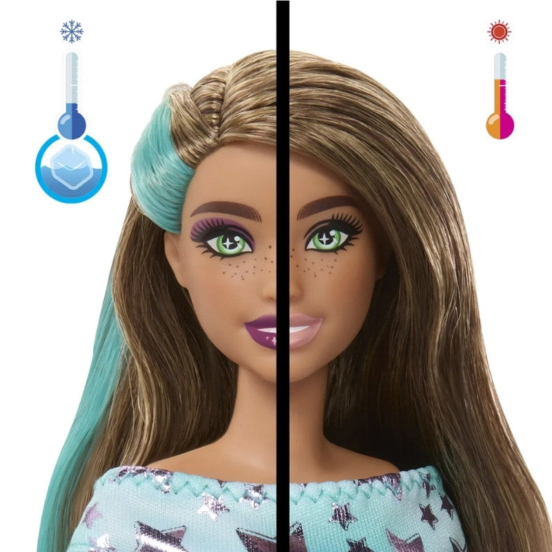 Barbie Party Unboxed Brunette - Legesæt med festartikler til fødselsdag