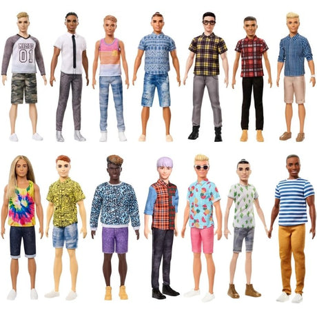 Barbie Fashionista Ken Dukke (Assorteret)