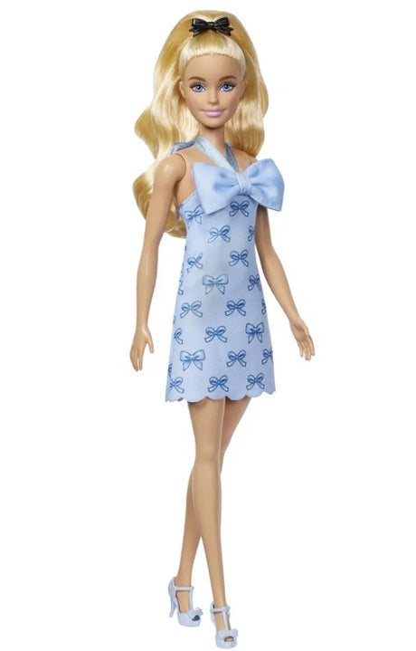 Barbie Fashionista Dukke - Blå sløjfer