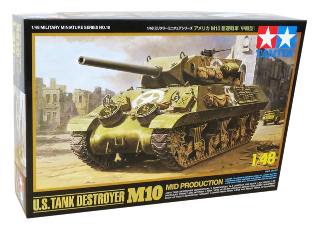 Tamiya U.S Tank Destroyer M10 modelkampvogn