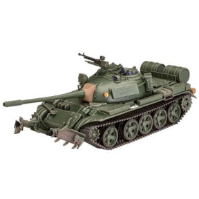 REVELL Model Set T-55A/AM w/KMT-6/EMT-5 Mine Plough 1:72