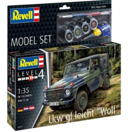 REVELL Model Set Lkw gl leicht "Wolf" 1:35