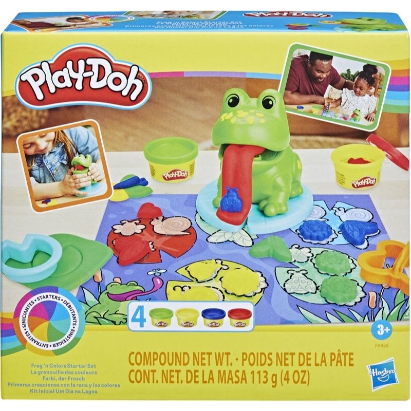 Play-Doh Frø & Farver Modellervoks begyndersæt