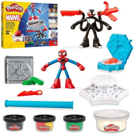 Play-Doh Modellervoks Spider-Man Launch & Slice Battle