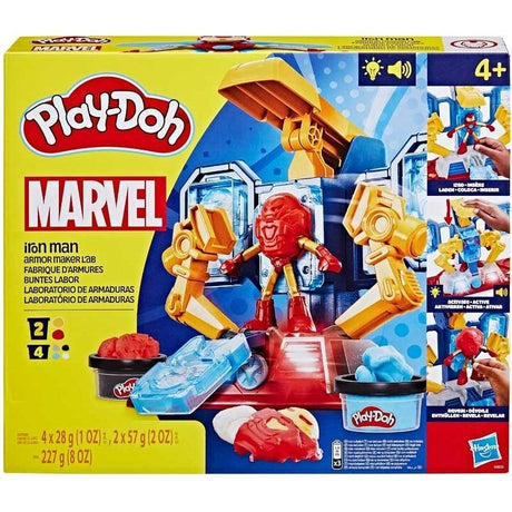 Play-Doh Iron Man Rustningslaboratorium med Modellervoks