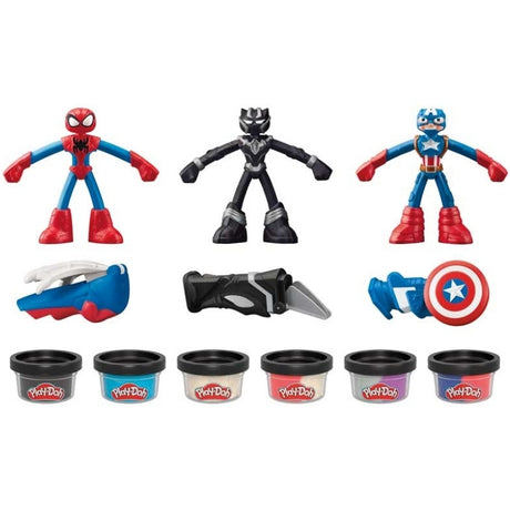 Play-Doh Marvel Avengers Helteeventyr Modellervokssæt