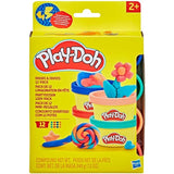 Play-Doh Modellervoks Del & Leg – 12 Mini Bøtter