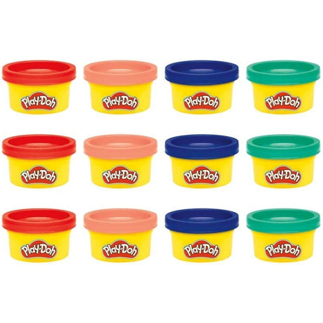 Play-Doh Modellervoks Del & Leg – 12 Mini Bøtter