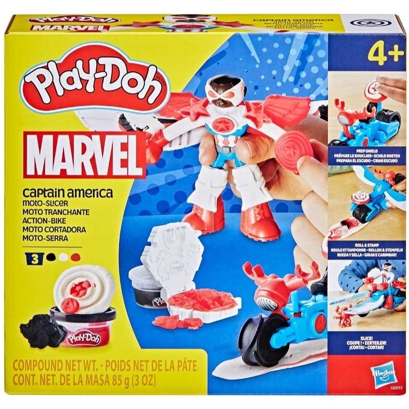 Play-Doh Captain America, Motorcykel og Modellervoks