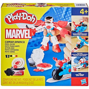 Play-Doh Captain America, Motorcykel og Modellervoks