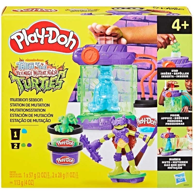 Play-Doh Ninja Turtles Mutations Laboratorie med Modellervoks