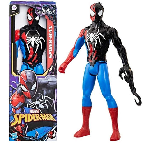 Spider-Man Titan Venom vs. Spider-Man Figur