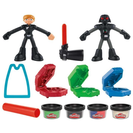 Play-Doh Star Wars Byg & Skær Lyssværd Modellervokssæt