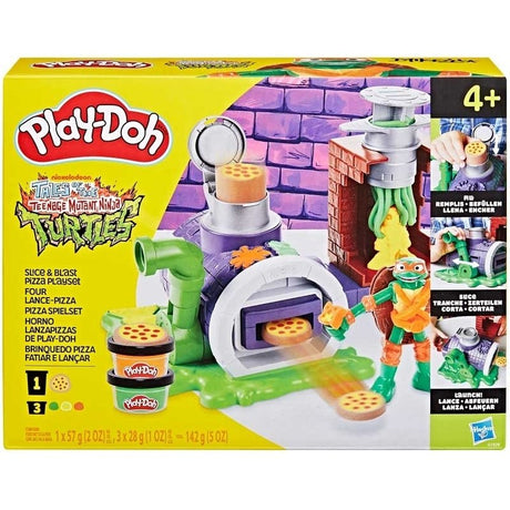 Play-Doh Ninja Turtles Pizza Slice & Blast med Modellervoks