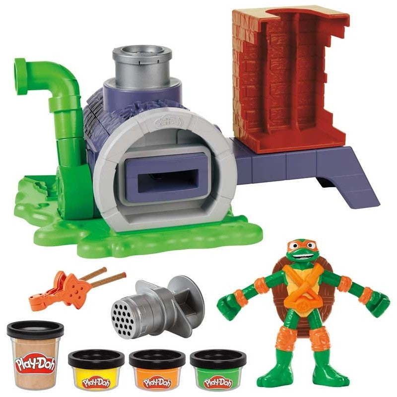 Play-Doh Ninja Turtles Pizza Slice & Blast med Modellervoks