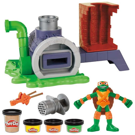 Play-Doh Ninja Turtles Pizza Slice & Blast med Modellervoks