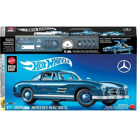 Mattel Brick Shop Hot Wheels Mercedes-Benz 300 SL