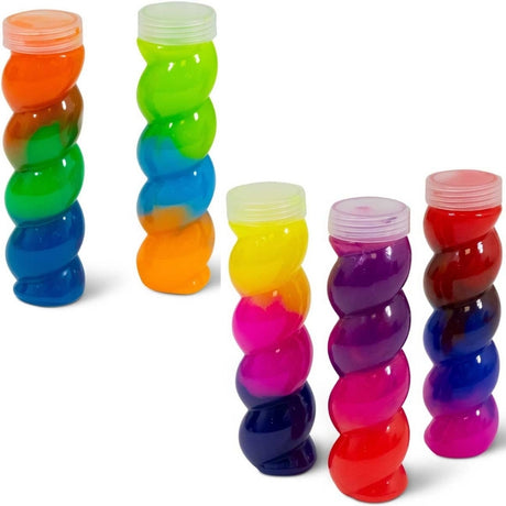Slim i Spiralformet Bøtte (Assorterede farver)