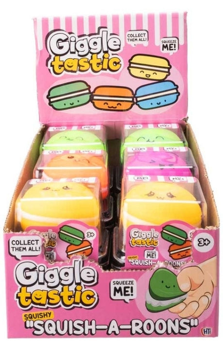 Giggle Tastic Squish-a-roons (Assorteret)
