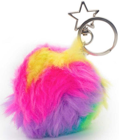 Scrunchems Furry Squish Ball Nøglering