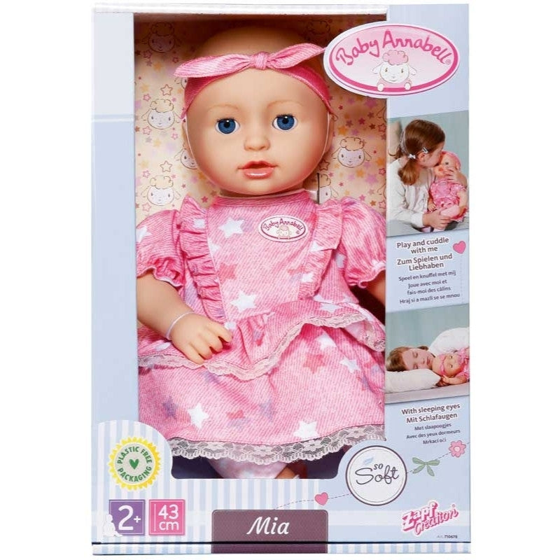 Baby Annabell – Mia 43 cm Dukke