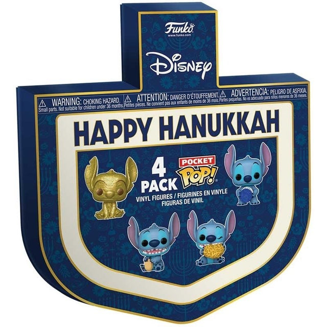 Funko Pocket Pop: Stitch – Dreidel Box (4-Pack)