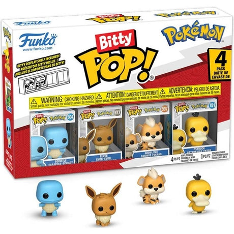 Funko Bitty Pop: Pokémon – Squirtle 4-Pack