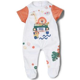 BABY born Sparkedragt med Junglemotiv – 36 cm