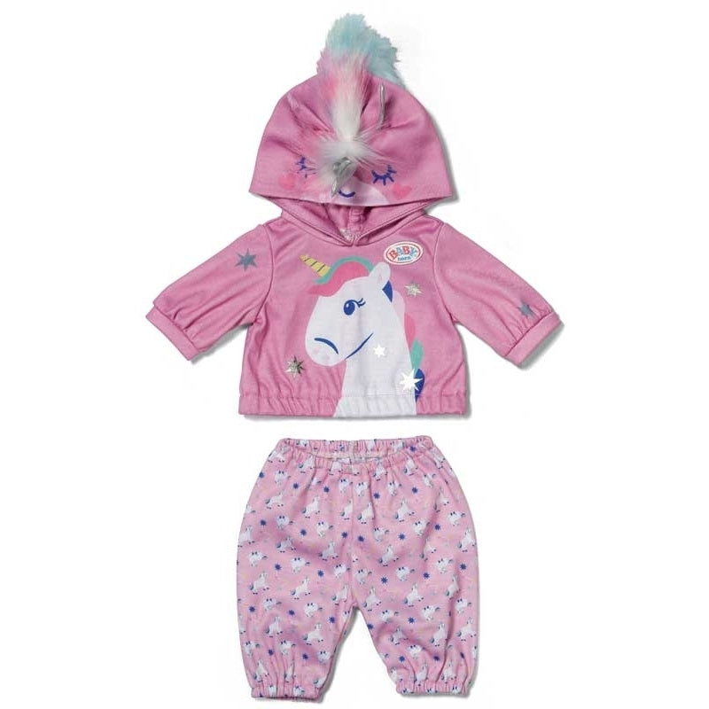 BABY born Enhjørninge-outfit – 43 cm