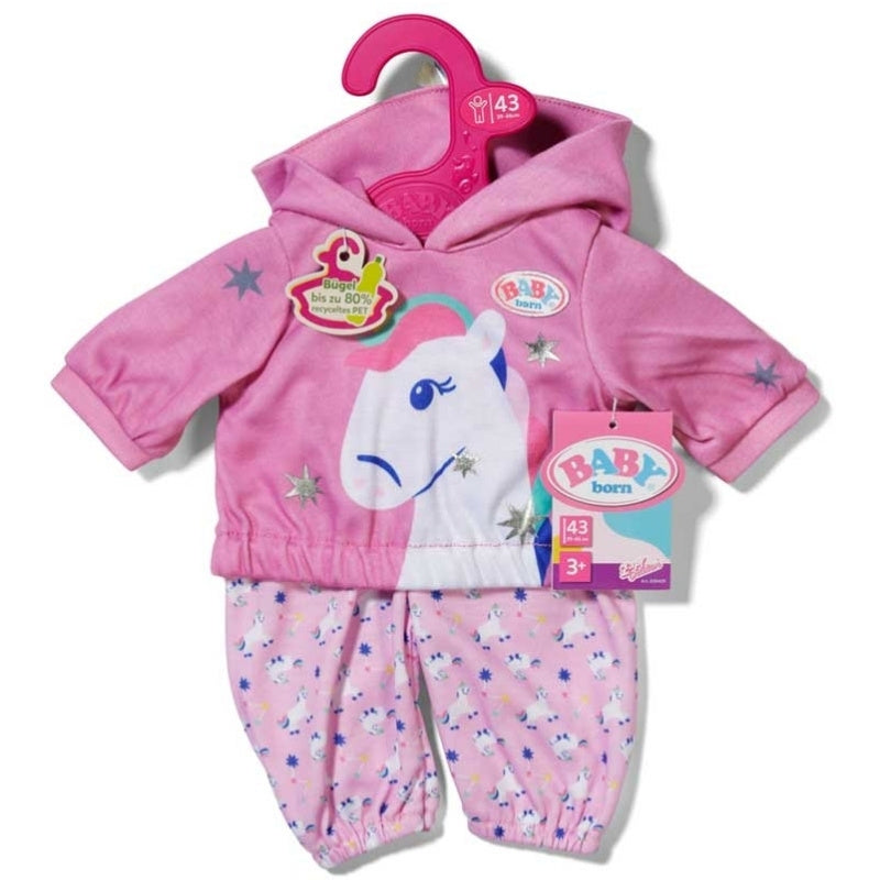 BABY born Enhjørninge-outfit – 43 cm