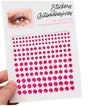 Rhinsten – selvklæbende ansigtssten (Face Gems) - pink