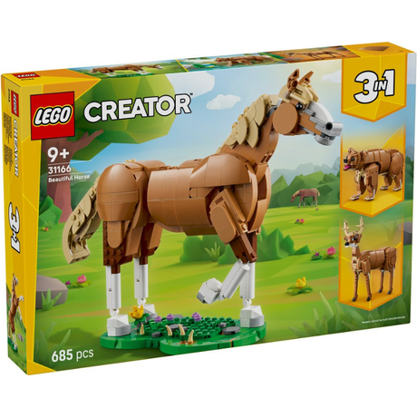 LEGO Creator 31166 – Smuk hest 3-i-1 byggesæt