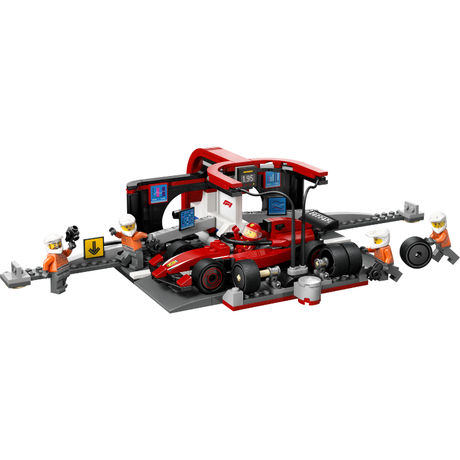 LEGO City 60443 – F1 Pitstop med Ferrari-bil