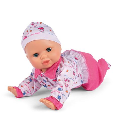 My Baby Liva kravledukke – med babylyde 41 cm