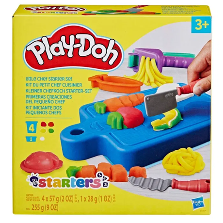 Play-Doh Little Chef Startsæt m/forme & 5 farver