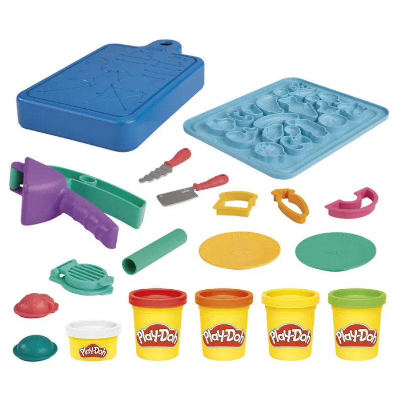 Play-Doh Little Chef Startsæt m/forme & 5 farver