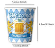 Oktoberfest og tyroler Pap Kop - 10 stk